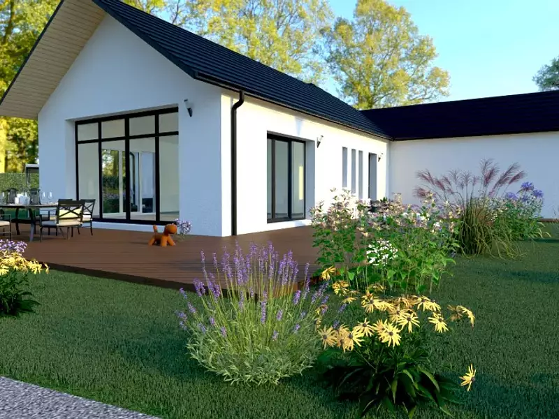 Maison neuve, 98 m² - Tauxigny-Saint-Bauld (37310)