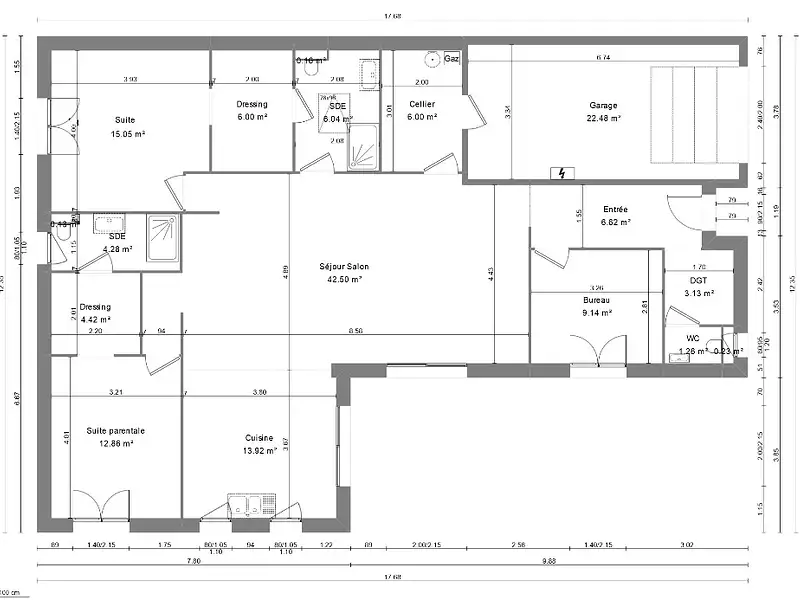 Maison neuve, 130 m² - Saint-Hymer (14130)