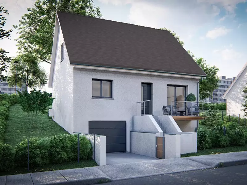 Maison neuve, 100 m²