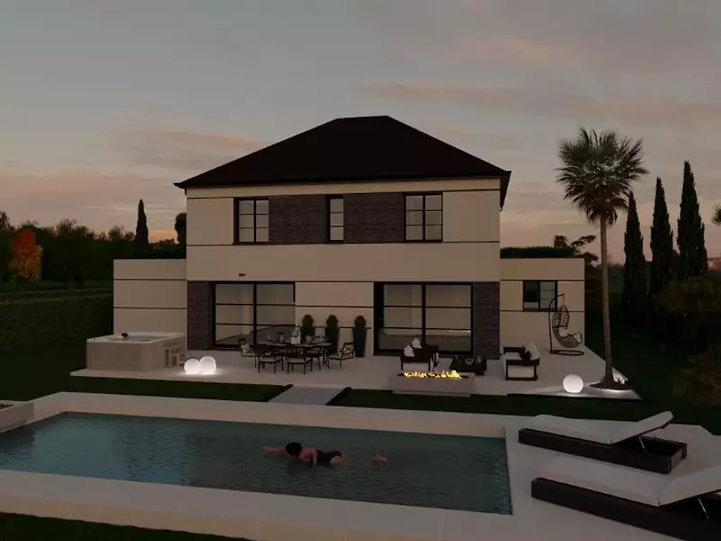 Maison neuve, 151 m² - Ballainvilliers (91160)