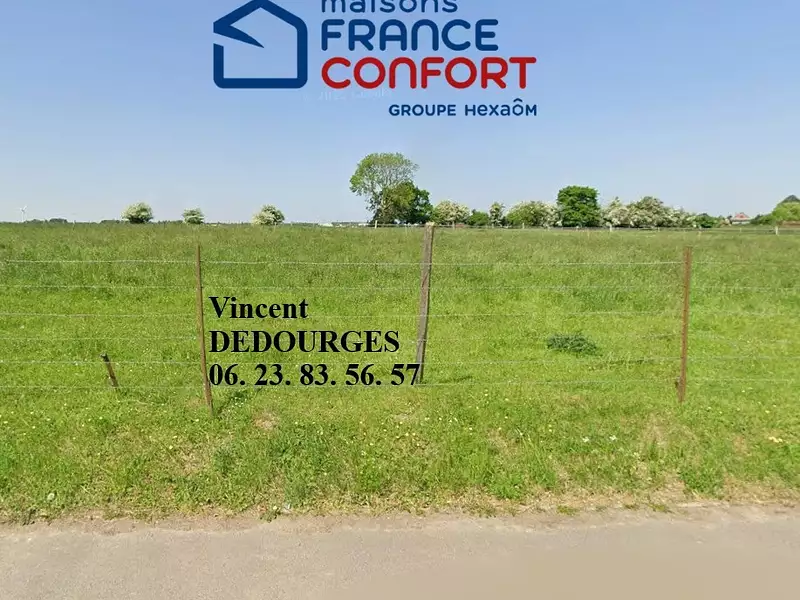 Terrain à bâtir, 909 m² - Monchy-le-Preux (62118)