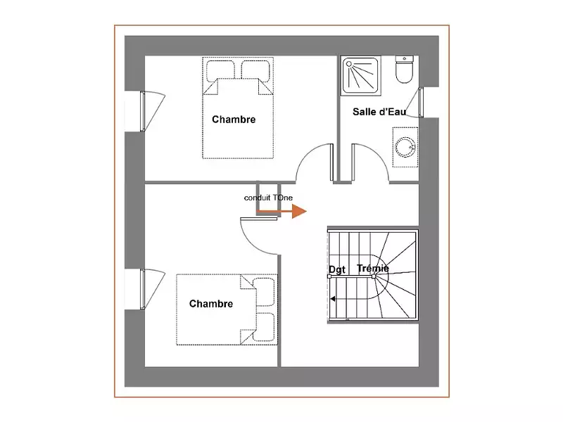 Maison neuve, 80 m² - Douarnenez (29100)