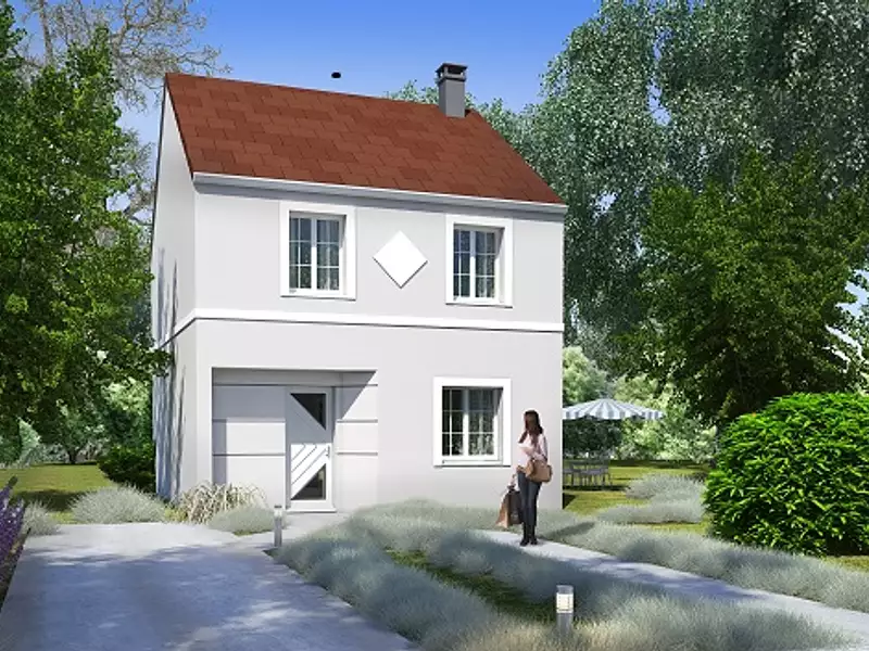 Maison neuve, 104,76 m² - Mériel (95630)