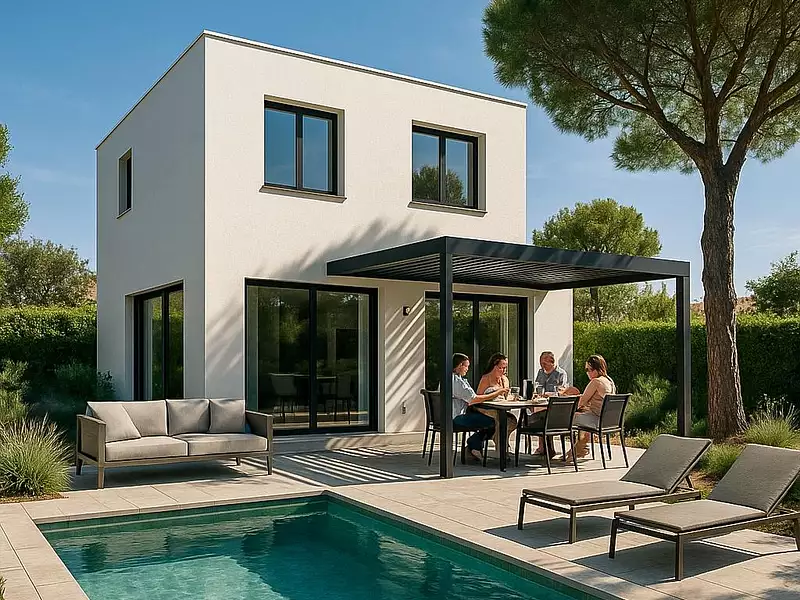 VILLA 140 m² - Alignan-du-Vent (34290)