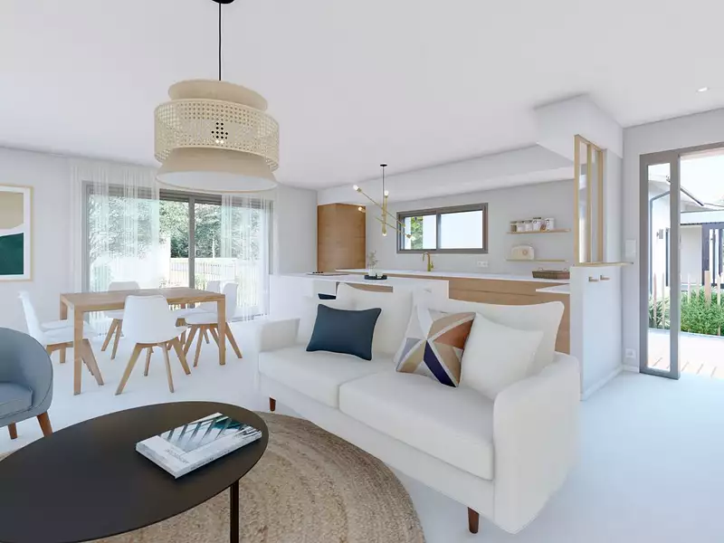 Maison neuve, 85 m² - Pont-l'Abbé-d'Arnoult (17250)