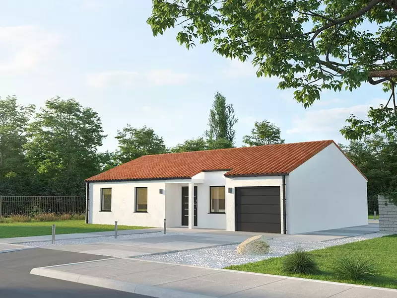 Maison neuve, 80 m² - Saint-Hilaire-de-Riez (85270)