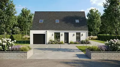 Maison neuve, 73 m²