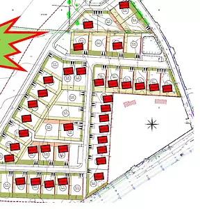 Terrain à bâtir, 390 m²
