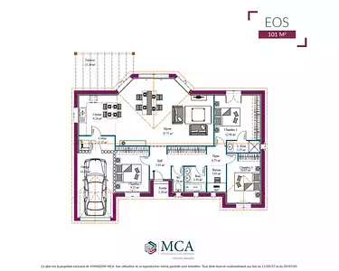 Maison neuve, 101 m²