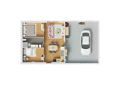 Maison neuve, 90 m²