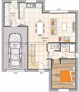 Maison neuve, 91 m²