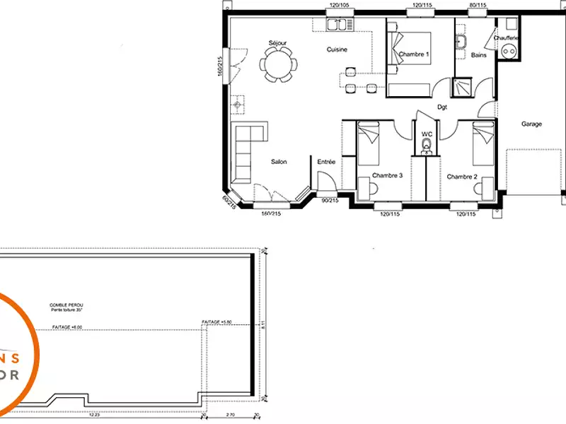 Maison neuve, 91 m² - Larnod (25720)
