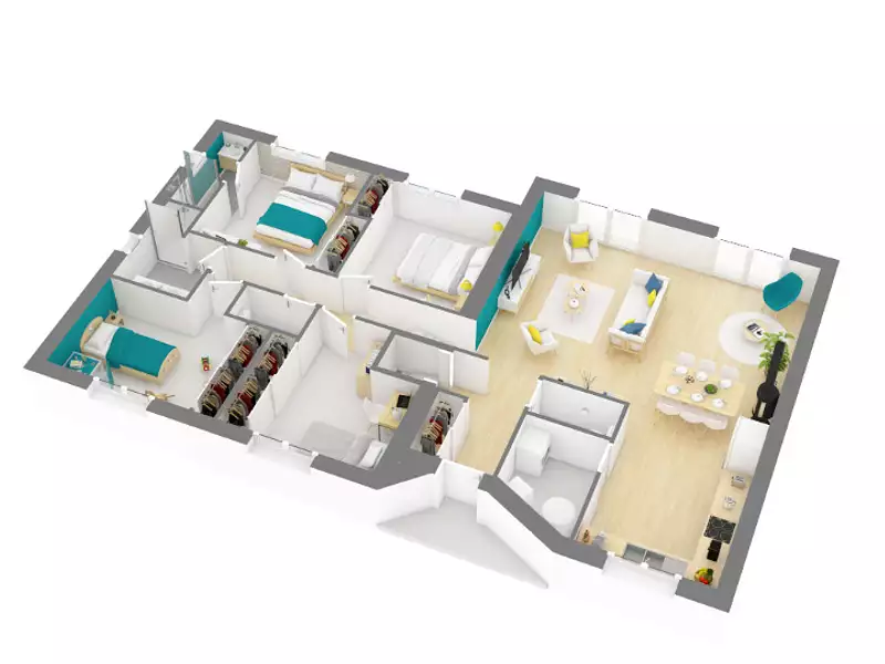 Maison neuve, 110 m² - L'Isle-Jourdain (32600)