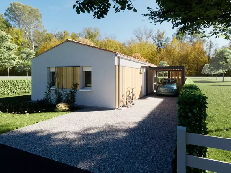 Maison neuve, 61 m² - Challans (85300)