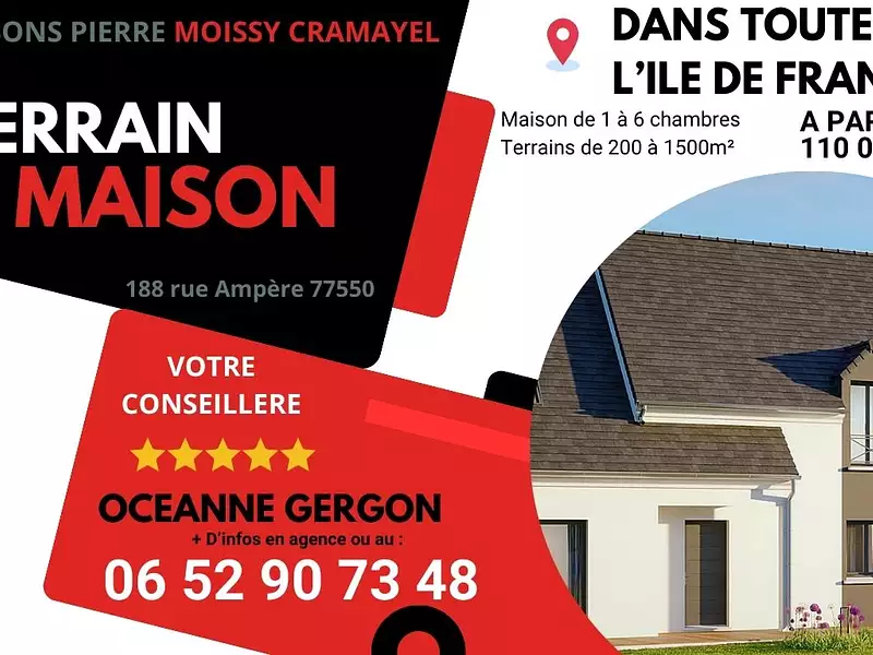 Maison neuve, 104 m² - Meaux (77100)
