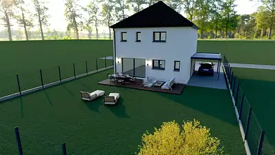 Maison neuve, 100 m²