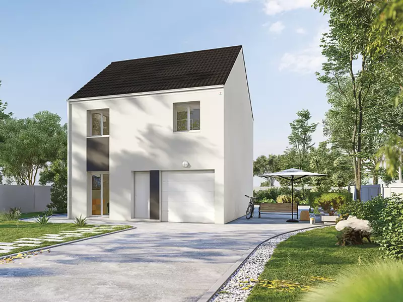 Maison neuve, 87 m² - Saint-Vrain (91770)