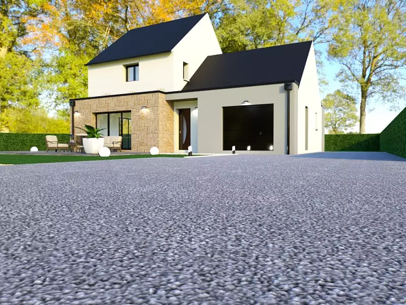 Maison neuve, 125 m² - Carpiquet (14650)