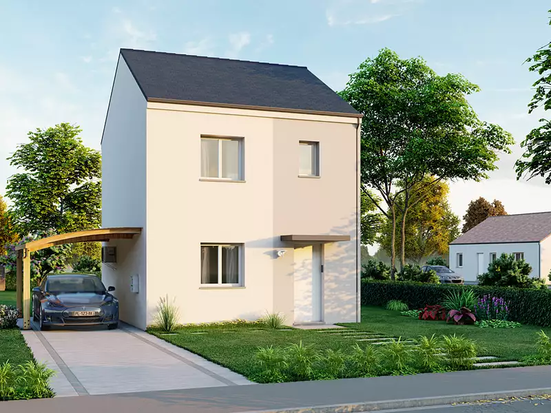 Maison neuve, 64,21 m² - Neuilly-en-Thelle (60530)