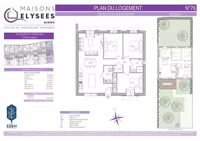 Maison neuve, 70 m²