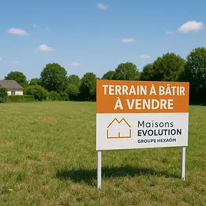 Terrain à bâtir, 500 m²