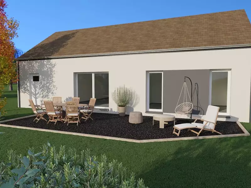 Maison neuve, 83 m² - Oisemont (80140)