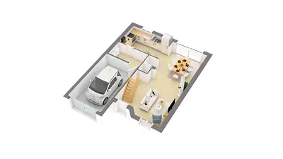 Maison neuve, 91 m²
