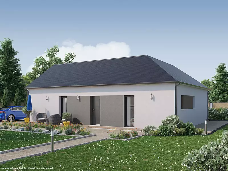 Maison neuve, 89 m² - Val-d'Izé (35450)