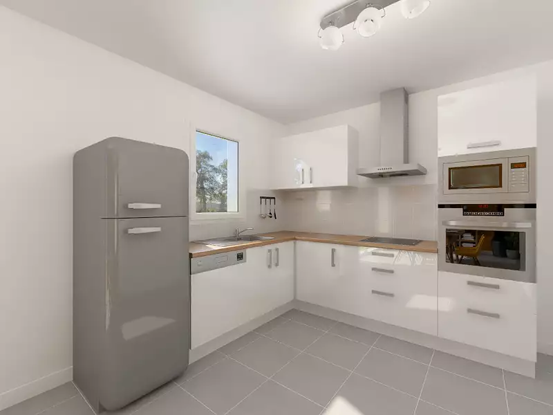 Maison neuve, 90 m² - Hommes (37340)