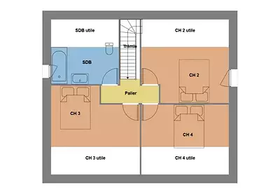 Maison neuve, 100 m²