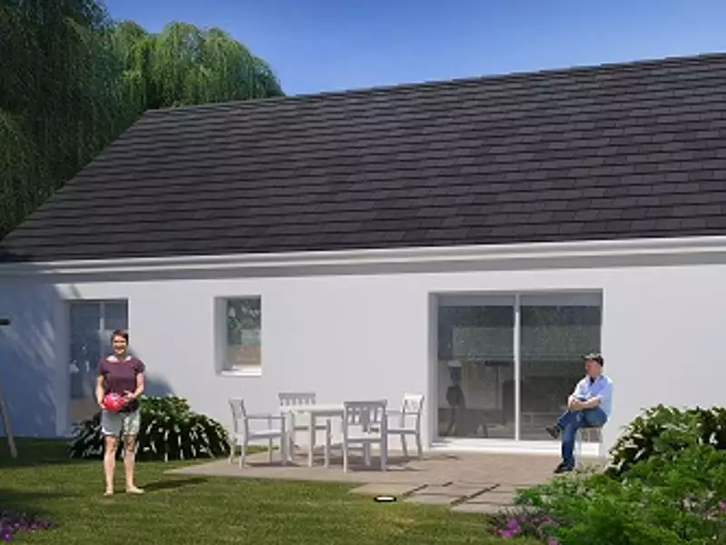 Maison neuve, 89,5 m² - Gauciel (27930)