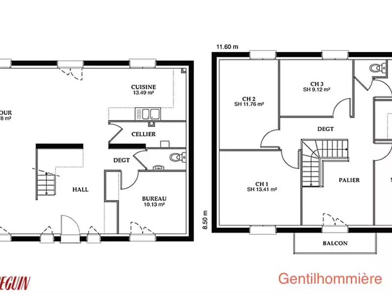 Maison neuve, 138 m² - Ballainvilliers (91160)