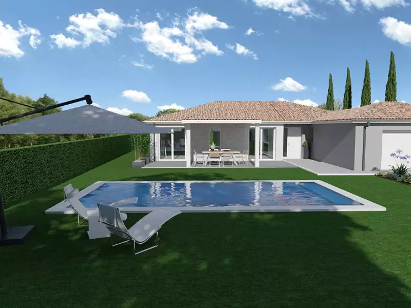 Maison neuve, 130 m² - Montaigut-sur-Save (31530)