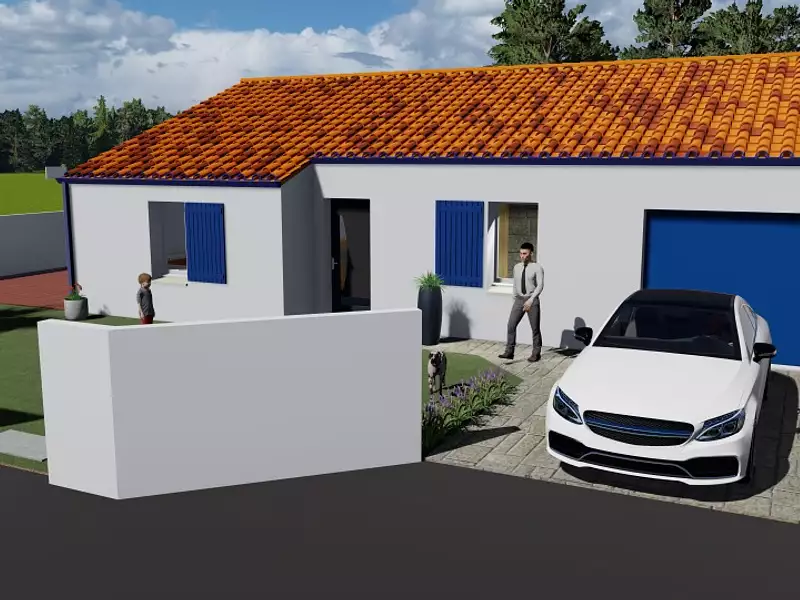 Maison neuve, 90 m² - Noirmoutier-en-l'Ile (85330)