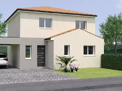 Maison neuve, 132 m² - Saint-Rémy-en-Mauges (49110)