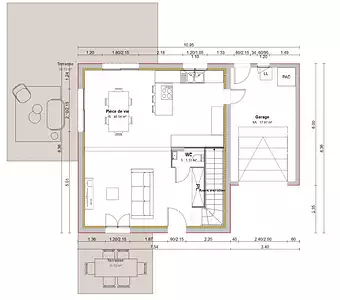 Maison neuve, 95 m²