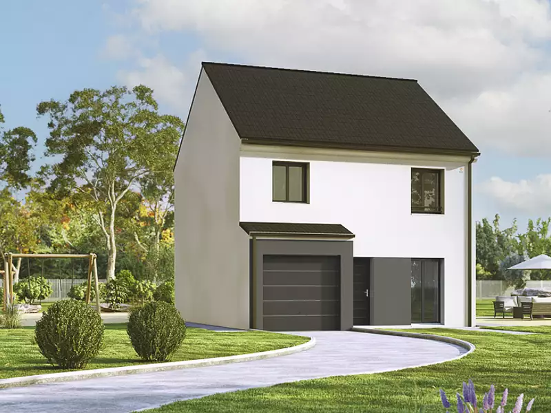 Maison neuve, 96 m² - Corbeil-Essonnes (91100)