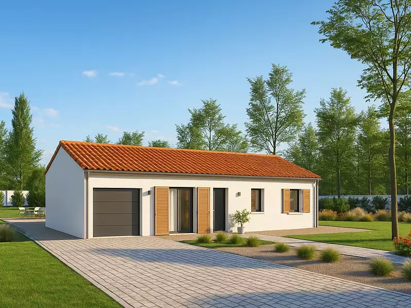 Maison neuve, 70 m² - Bergerac (24100)