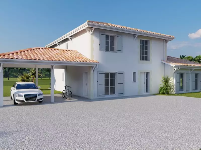 Maison neuve, 221 m² - Martignas-sur-Jalle (33127)