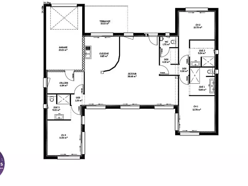 Maison neuve, 150 m² - La Tremblade (17390)