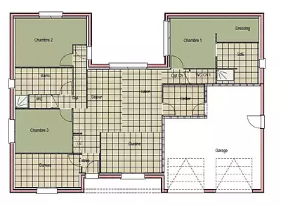 Maison neuve, 124 m²