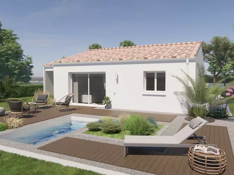 Maison neuve, 60 m² - Saint-Palais-sur-Mer (17420)
