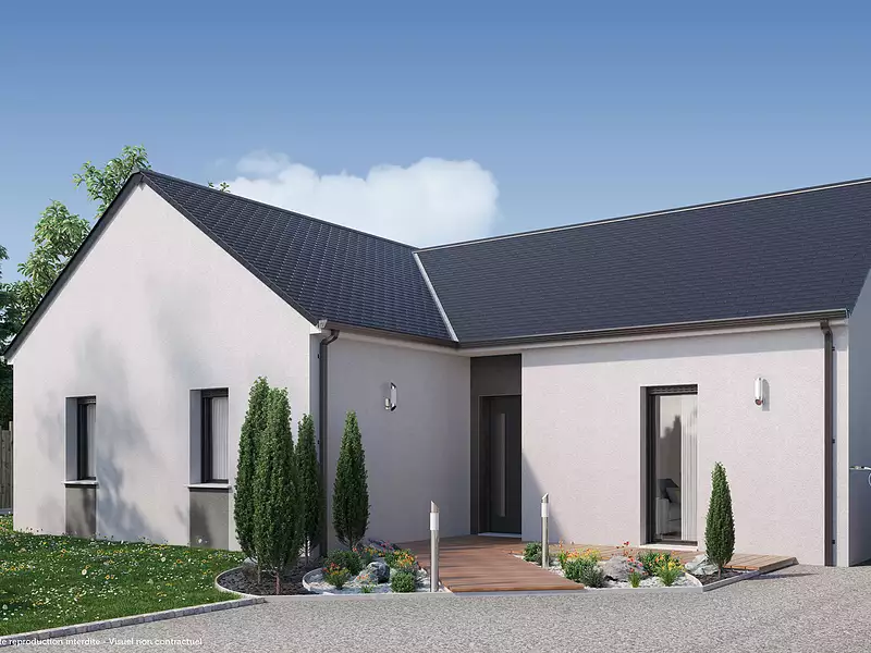 Maison neuve, 83 m² - Val-d'Izé (35450)