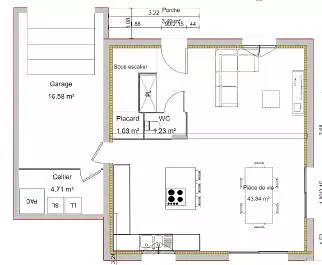 Maison neuve, 90 m²