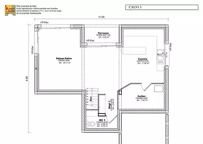 Maison neuve, 118 m²
