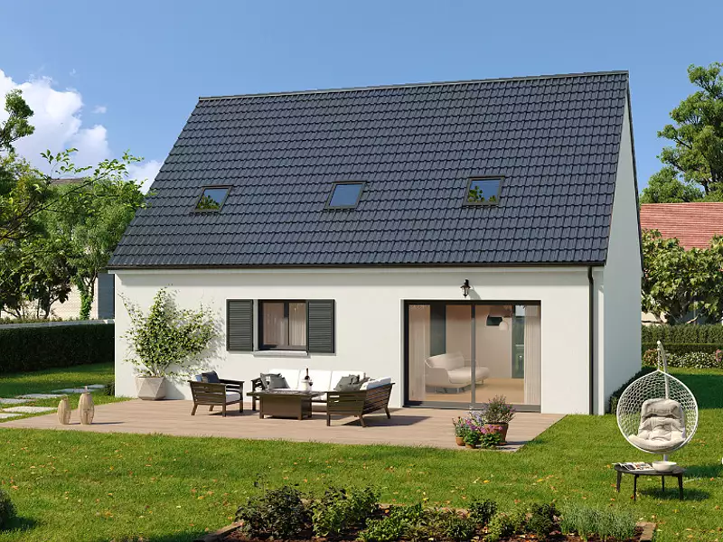 Maison neuve, 92 m² - Salins (77148)