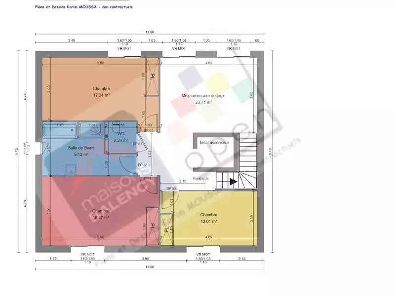 Maison neuve, 200 m² - Saint-Fargeau-Ponthierry (77310)