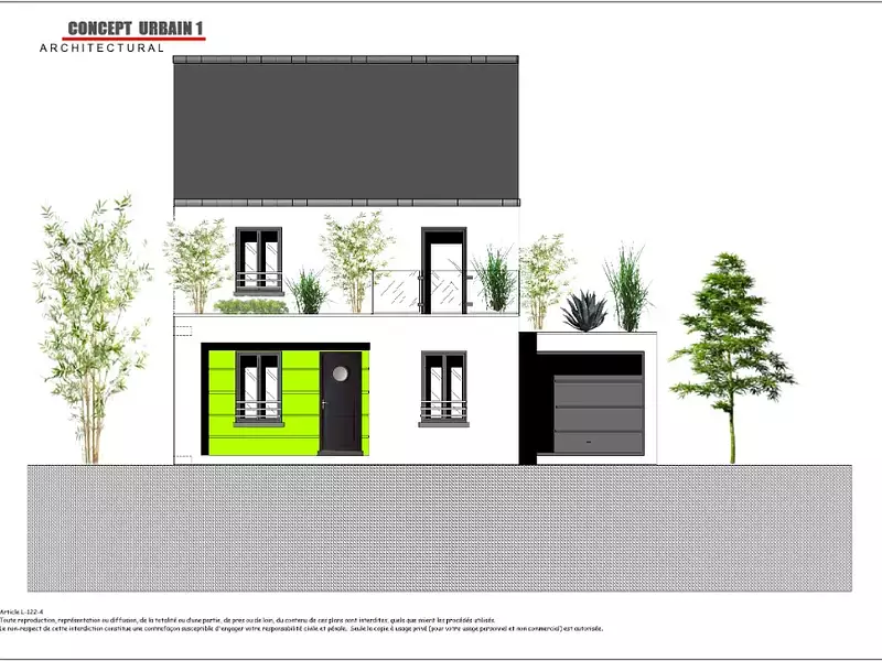 Maison neuve, 100 m² - Ballainvilliers (91160)