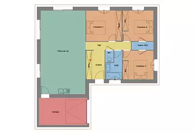 Maison neuve, 86 m²