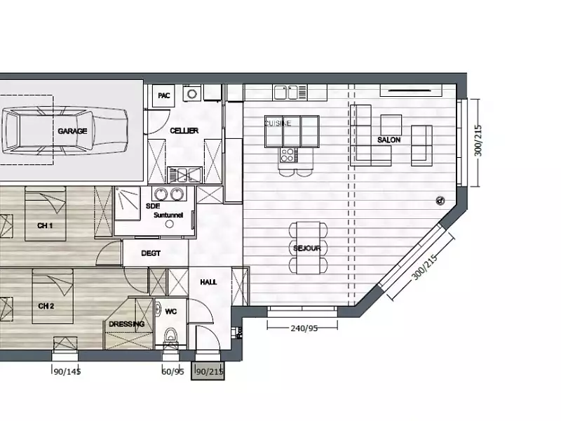 Maison neuve, 80 m² - Givrand (85800)